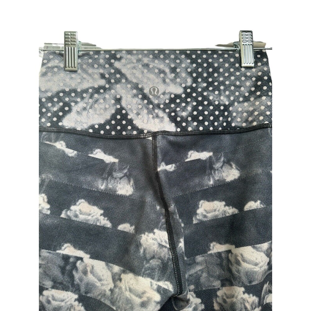 Lululemon High Times Pant *Full-On Luon Dream Rose Stripe Neutral Blush Black, 4 - Picture 4 of 7